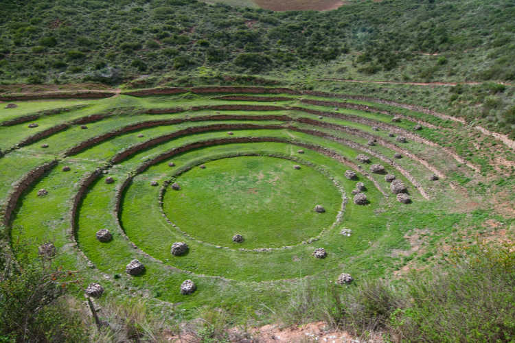 Sacred Valley Inca Agriculture  rings-Multigenerational Vacations