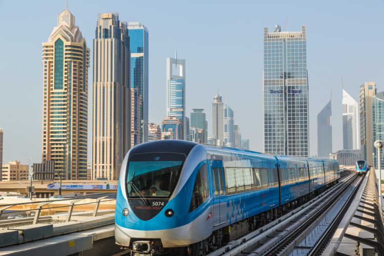 Dubai transportation Metro