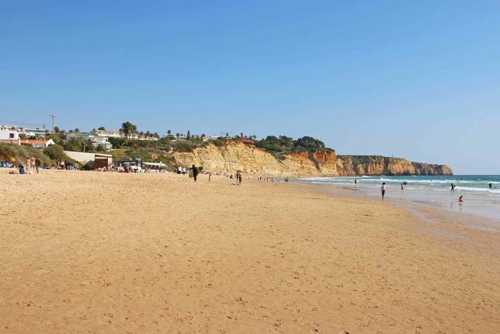 Porto de Mos Beach Algarve Portugal