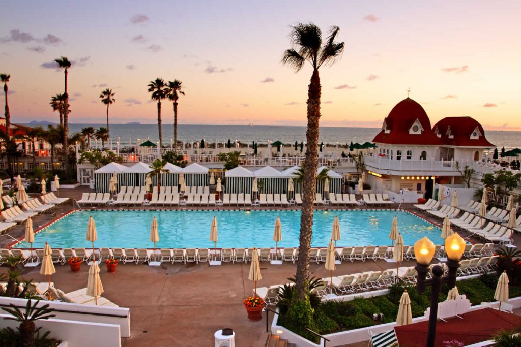 Hotel del Coronado ocean view