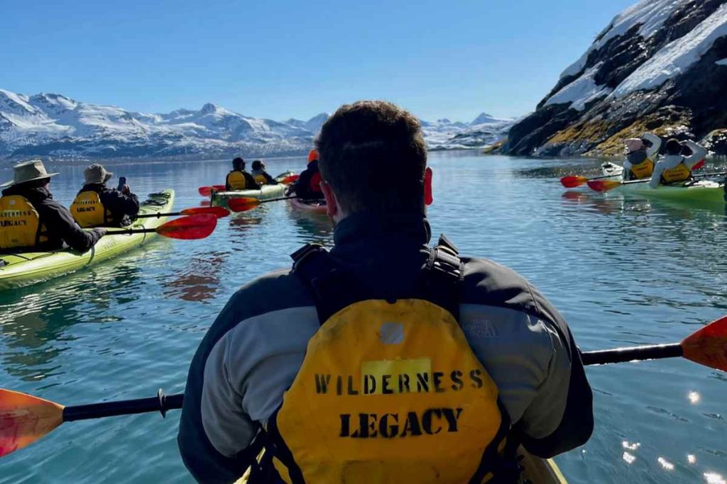 Kayaking in Glacier Bay national Park - Kids Are A Trip