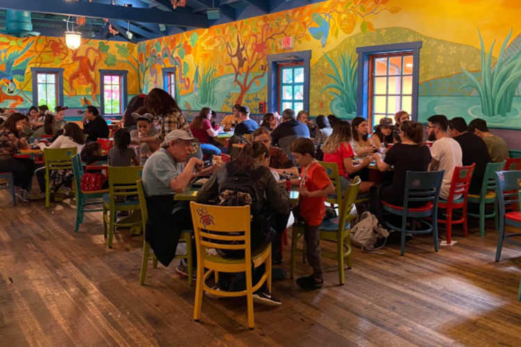 Disney World restaurant