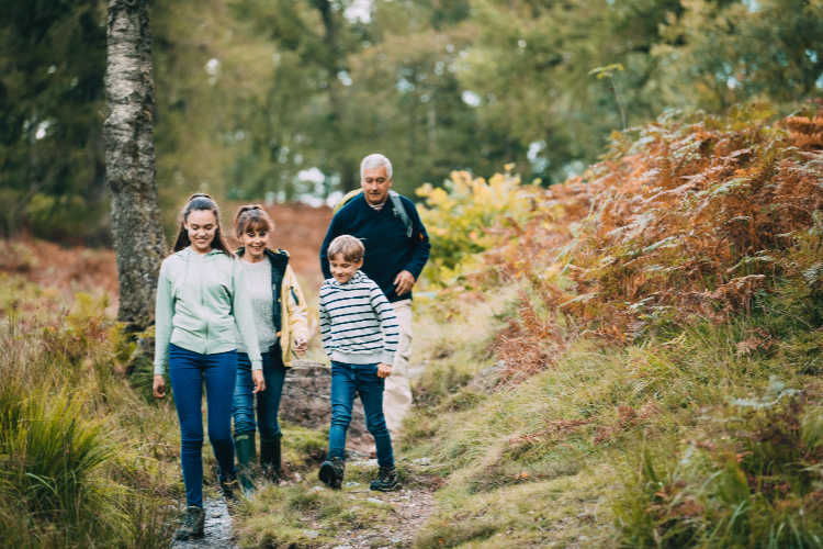 Grandparents Hiking Skip Gen travel