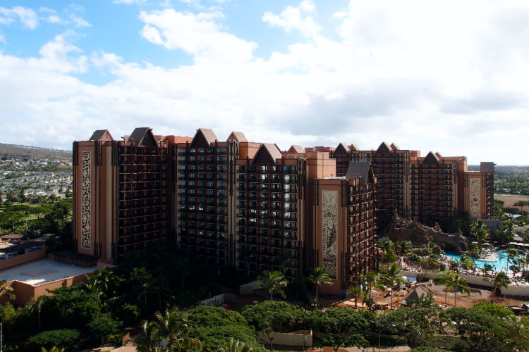 Disney Hawaii Aulani aerial view