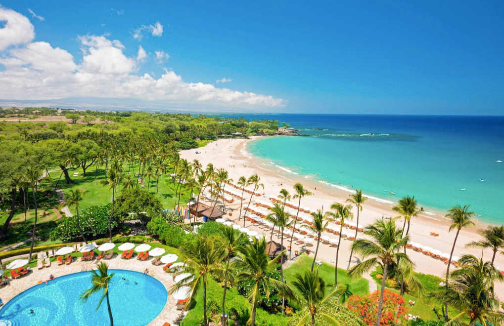 Mauna Kea beach hotel Hawaii