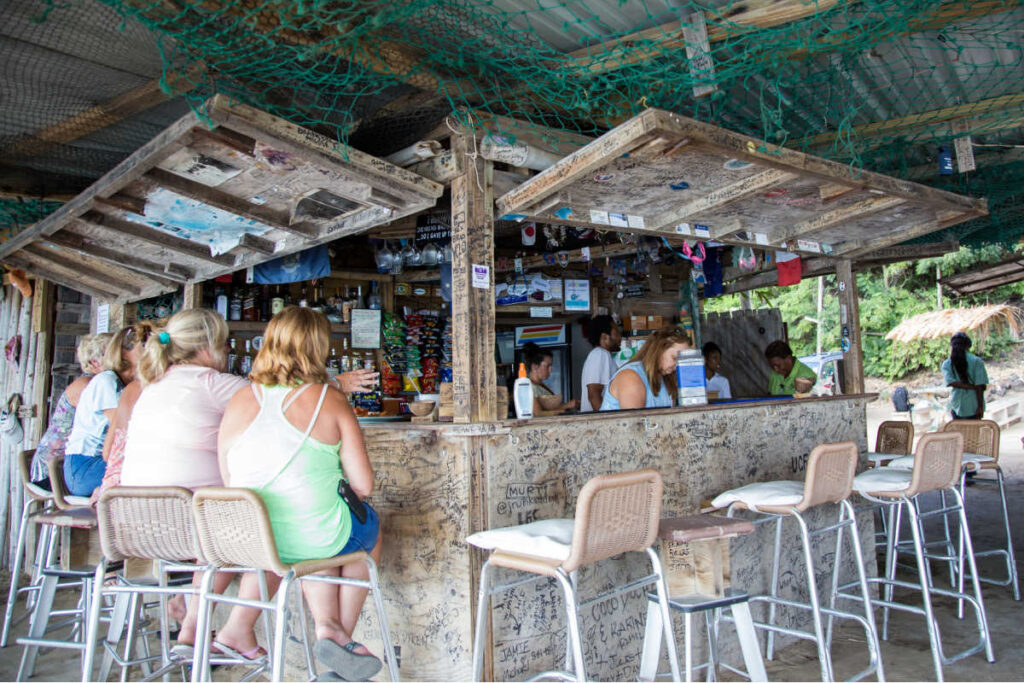 Shipwreck Beach Bar St Kitts