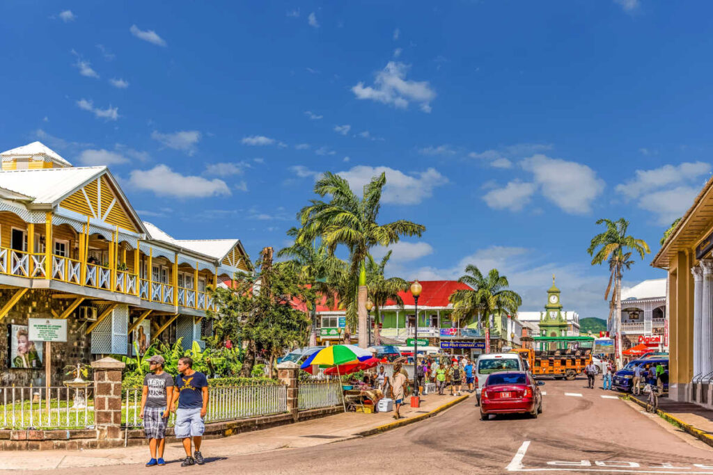 St Kitts with family