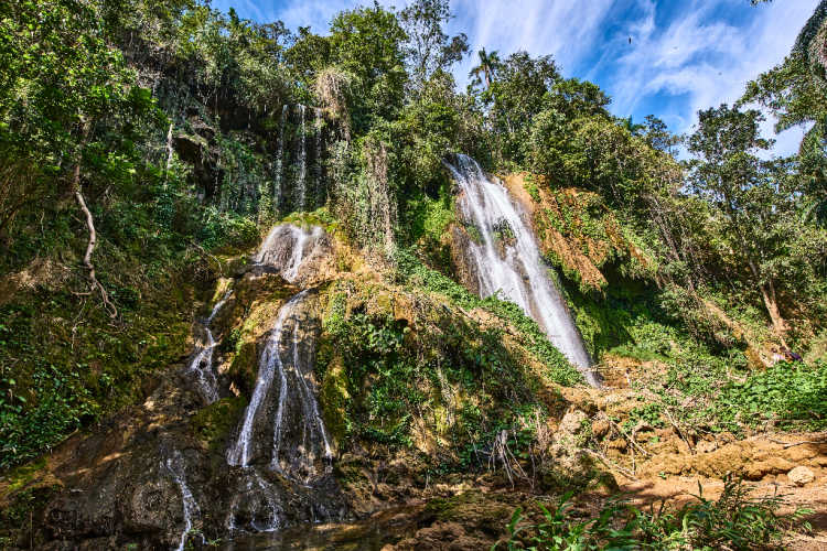 Topes de Collantes waterfall