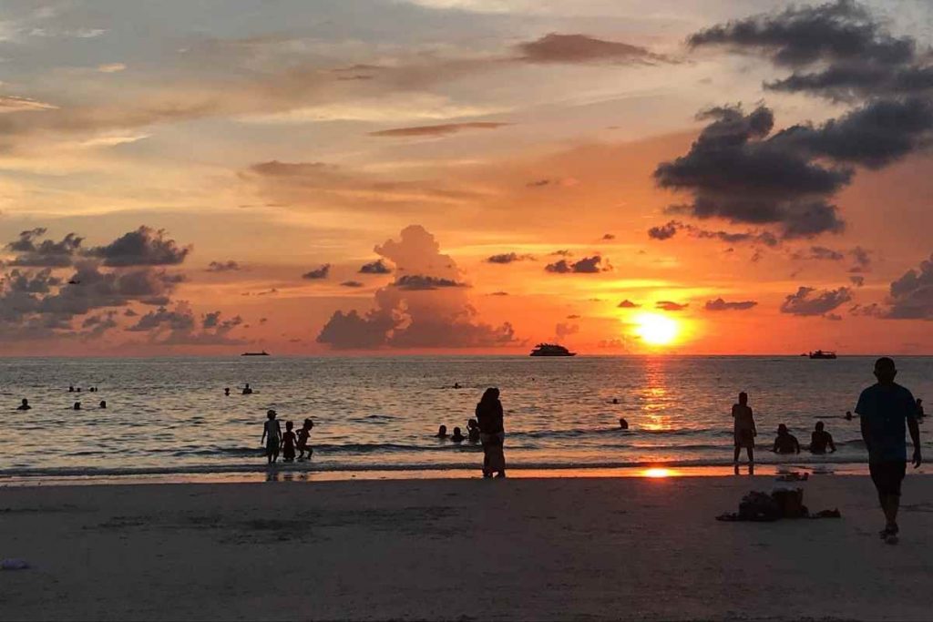 Clearwater Beach Florida sunset