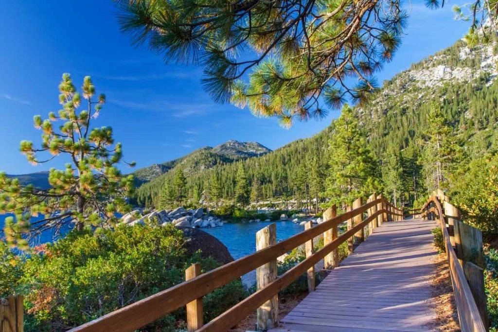 Lake Tahoe with grandparents