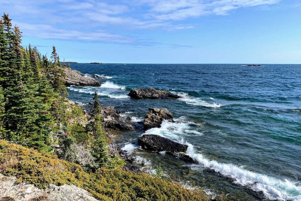 Rocky Lake Superior Shores on Isle Royale