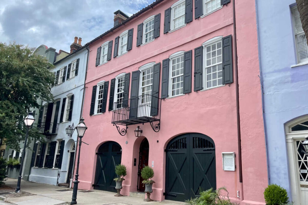 Rainbow Row charleston