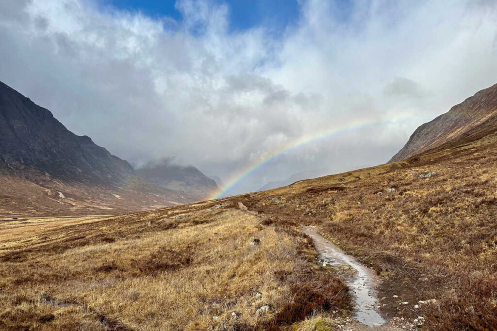 Double rainbow Scotland