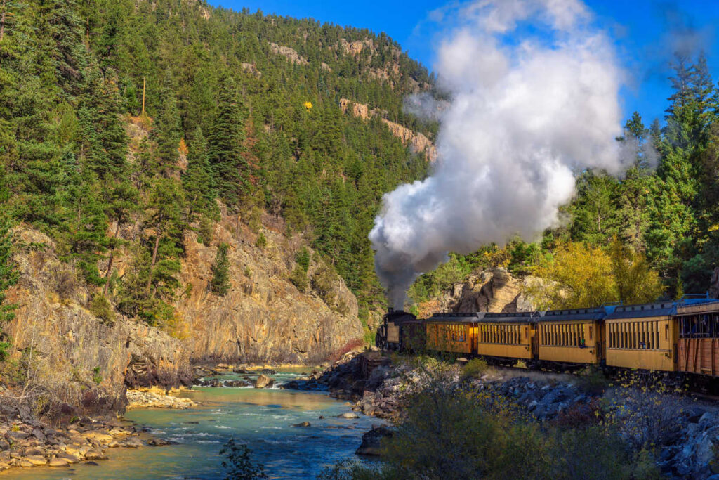 Durango Colorado steam train