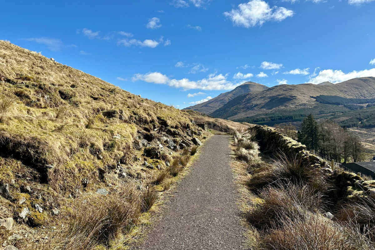 Walking the West Highland Way route