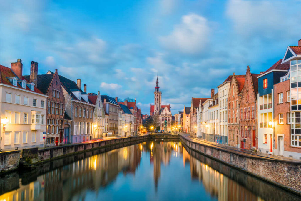 Bruges Belgium canal