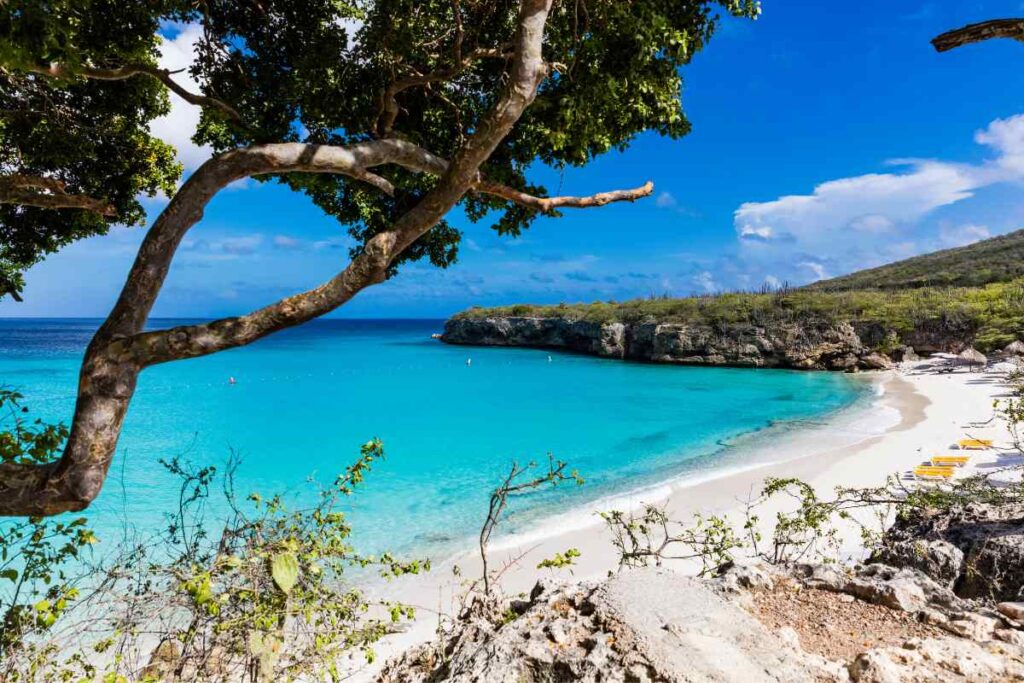 Curacao beach romantic getaway