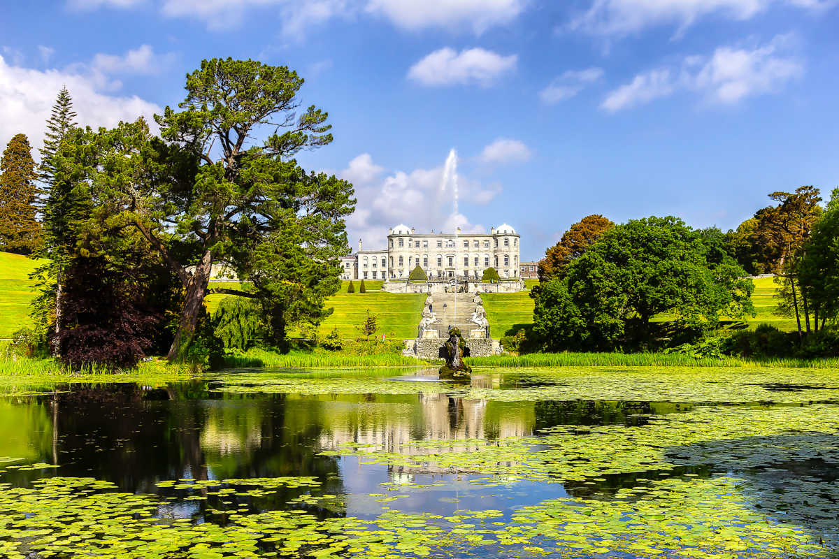 Powerscourt gardens romantic getaway in Ireland