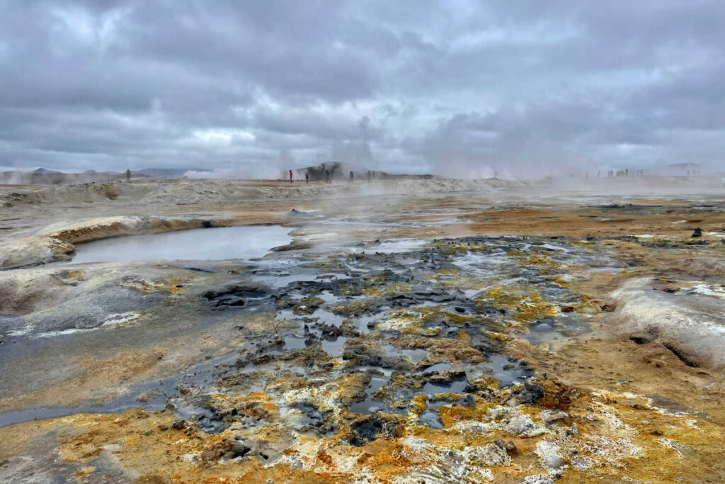 Hverir Iceland geothermal area