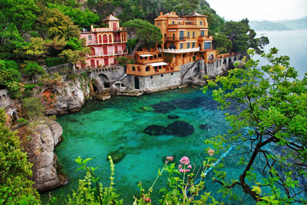 Portofino villa sea
