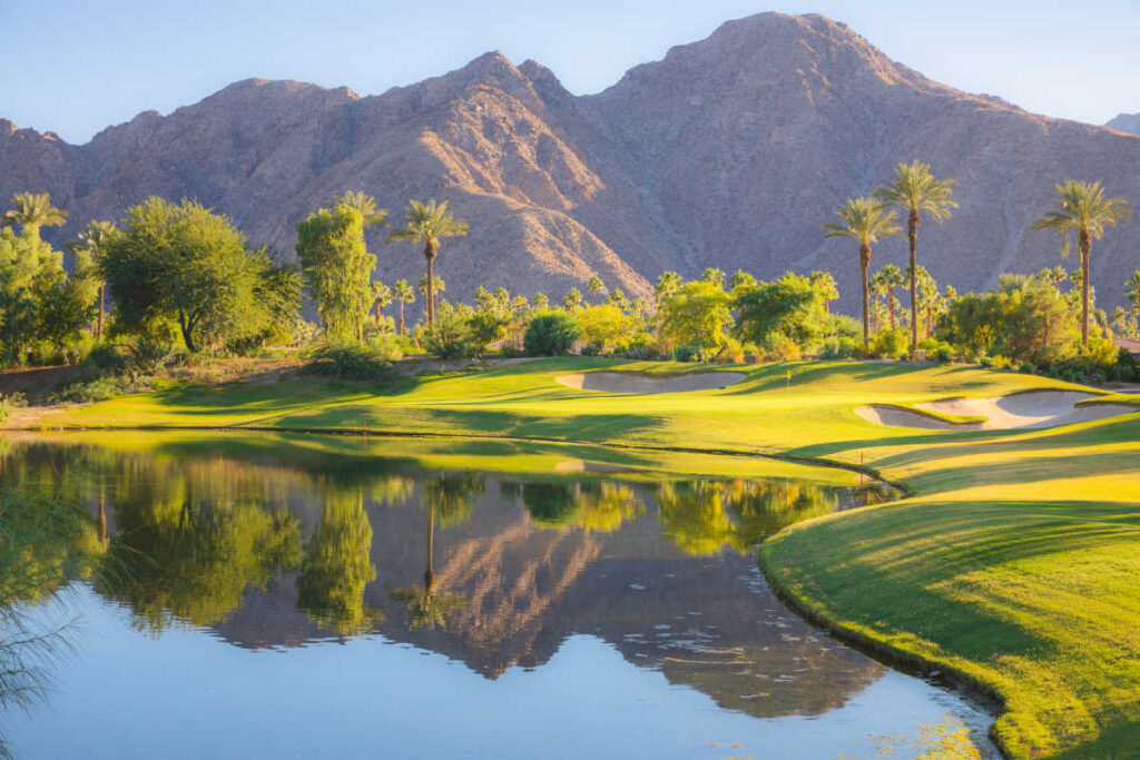 Palm Springs California golf course