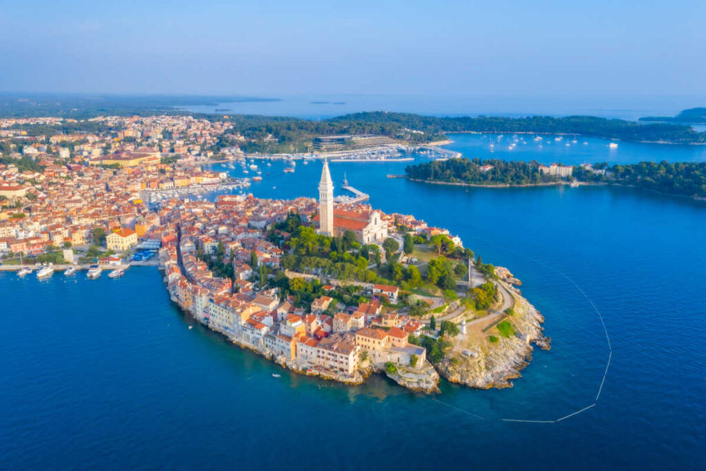 Rovinj most beautiful cities in Croatia