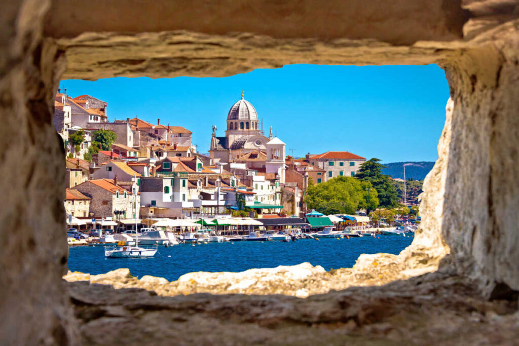 Sibenik window view