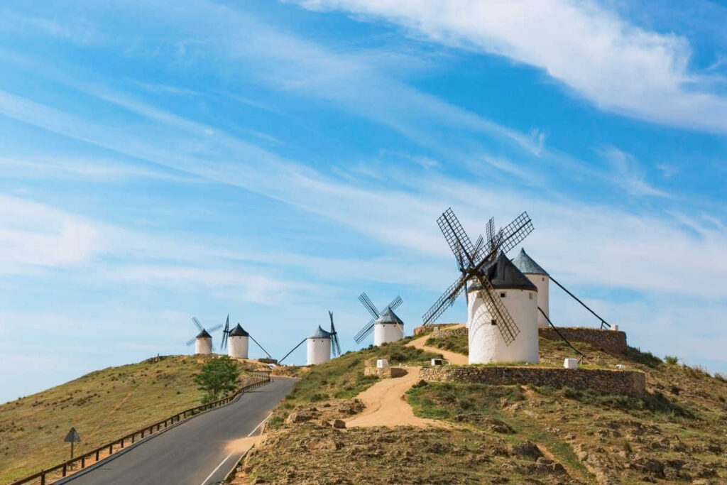 Don Quixote Quijote windmills Spain