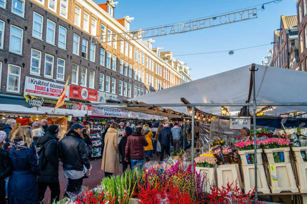 Amsterdam market tour