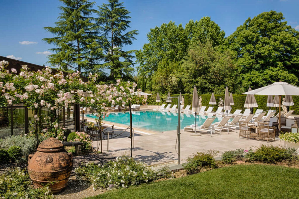 Villa Cora Florence pool