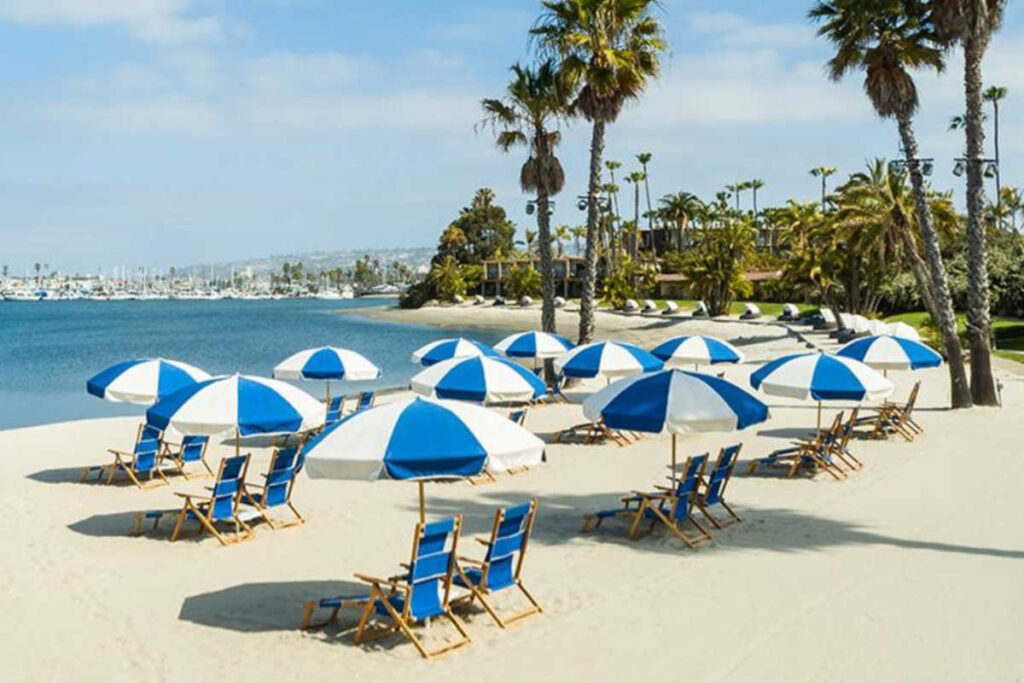 Bahia Resort hotel family friendly resorts in San Diego