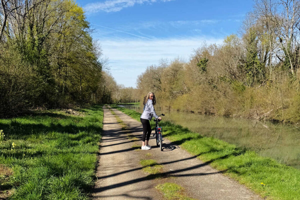 Bike riding Burgundy