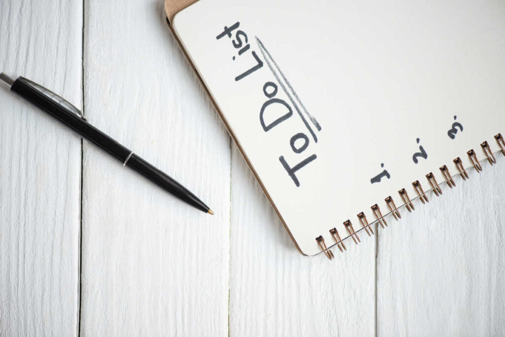 To Do List Checklist